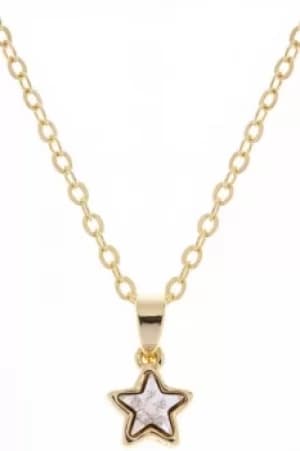 Ted Baker Ladies Gold Plated Crystal Star Necklace TBJ1684-02-02