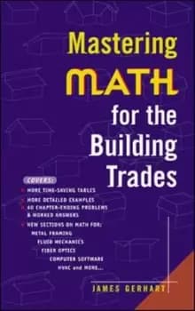 Mastering math for the building trades - James Gerhart - Paperback - Used