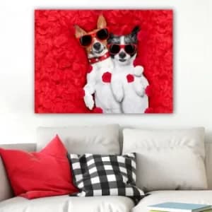 558854491_70100 Multicolor Decorative Canvas Painting