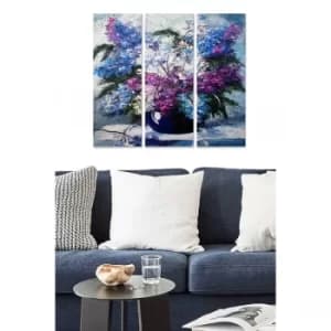 MDF4331628 Multicolor Decorative MDF Painting (3 Pieces)