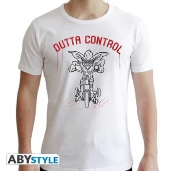 Gremlins - "Outta Control" Mens SS T-Shirt - White