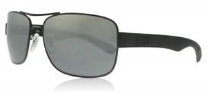 Ray-Ban RB3522 Sunglasses Matte Black 006/82 Polariserade 64mm
