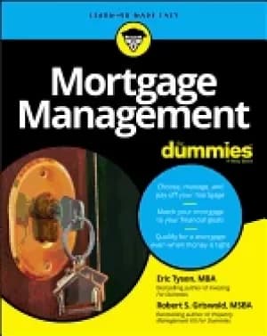 mortgage management for dummies for dummies