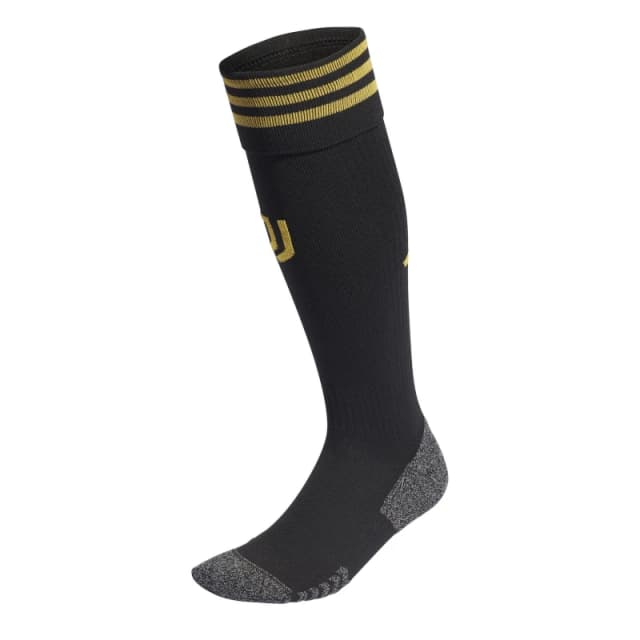 adidas Juventus 2023 2024 Home Kit Football Socks Mens - Black 4 -8