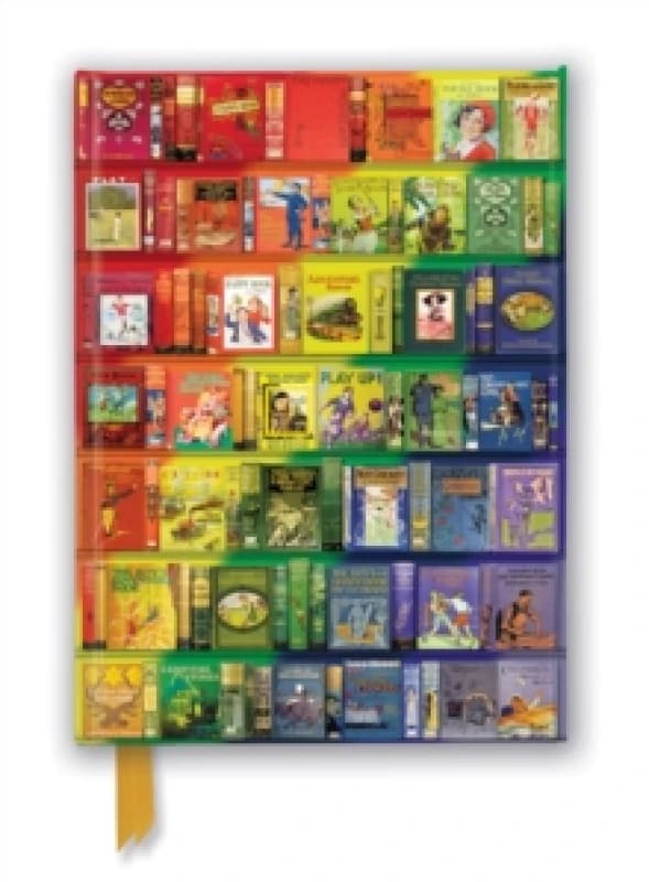 Bodleian Libraries: Rainbow Shelves (Foiled Journal) Notebook / blank book