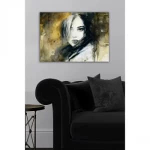1035367525-5070 Multicolor Decorative Canvas Painting
