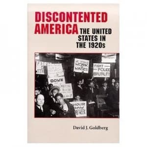 Discontented America by Goldberg Paperback