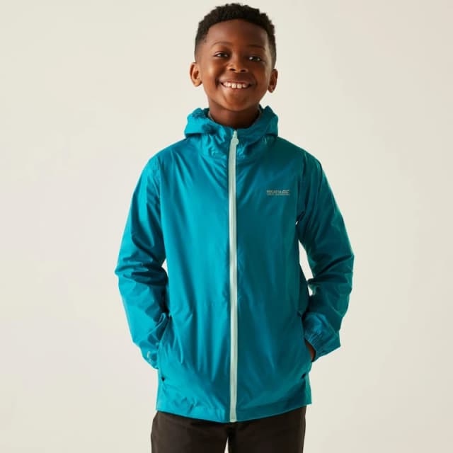 Regatta Kid Pack It III Waterproof Jacket Exotic Plume(Ic unisex 13yrs