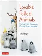 lovable felted animals enchanting mascots pets and accessories