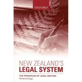 New Zealands Legal System by Richard Scragg Paperback