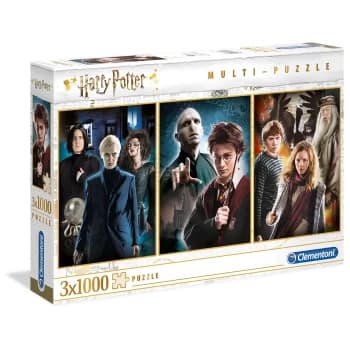 Clementoni 3 x 1000pcs Jigsaw Puzzle - Harry Potter