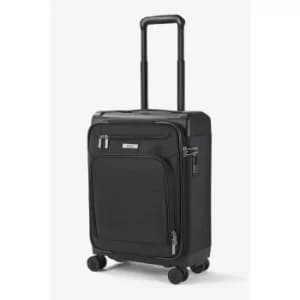Rock Luggage Parker TJD7J 8 Wheel Cabin Black Suitcase