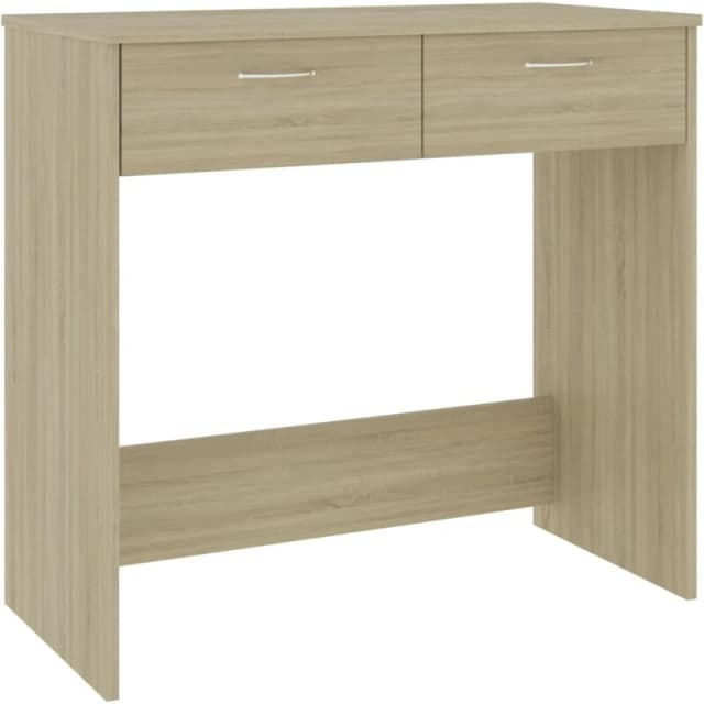 Desk Sonoma Oak 80x40x75cm Chipboard
