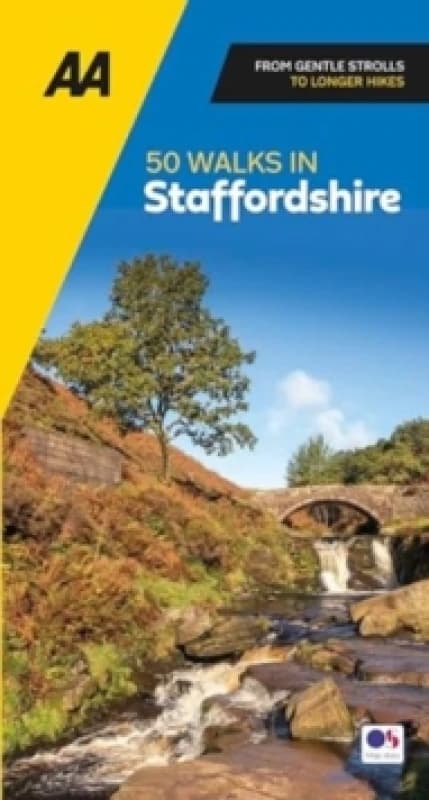 50 Walks in Staffordshire. Paperback Books