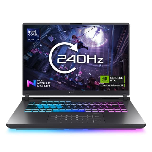 Asus ASUS ROG Strix G16 G615LM-S5062W Intel Core Ultra 9 275HX Laptop 40.6cm (16") WQXGA 32GB DDR5-SDRAM 1TB SSD NVIDIA GeForce RTX 5060 WiFi 7 (8