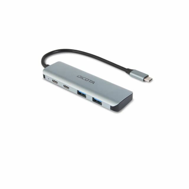 Dicota DICOTA D32061 interface hub USB Type-C 10000 Mbps Silver D32061