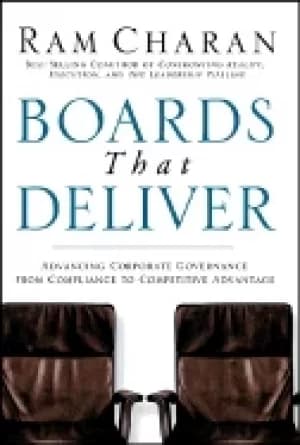boards that deliver advancing corporate governance from compliance to compe