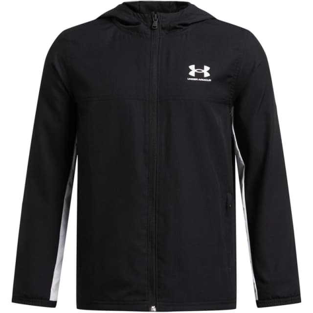 Under Armour Rival Zip Jacket Juniors - Black 7 - 8 Years