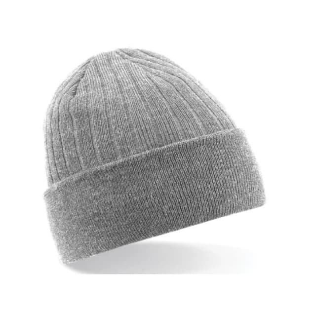 Beechfield Beechfield Men Thinsulate Beanie in Grey Grey One Size Male 5063417923121