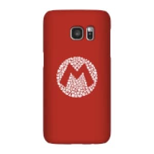 Nintendo Super Mario Mario Items Logo Phone Case - Samsung S7 - Snap Case - Gloss
