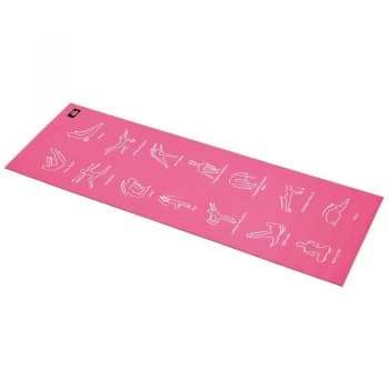 Body Sculpture Instructional Yoga Exercise Mat