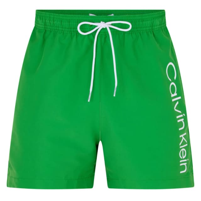 Calvin Klein Large Logo Swim Shorts Green Apple 26 male 2XL