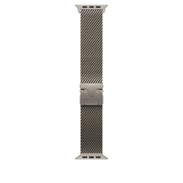 Apple Apple 49mm Natural Titanium Milanese Loop - Small MXKC3ZM/A