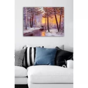 1205528734-5070 Multicolor Decorative Canvas Painting
