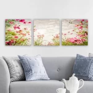 P269013 Multicolor Decorative Canvas Painting (3 Pieces)
