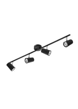Forum Lighting 35W Inlight Harvey Spot 4 Light Bar Black - INL-31723-BLK