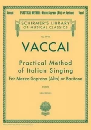 Practical Method of Italian Singing by N Vaccai