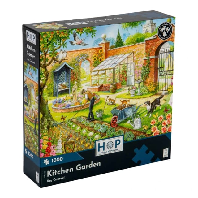 The House Of Puzzles Kitchen Garden, 1000 Piece Jigsaw Puzzle Multi unisex