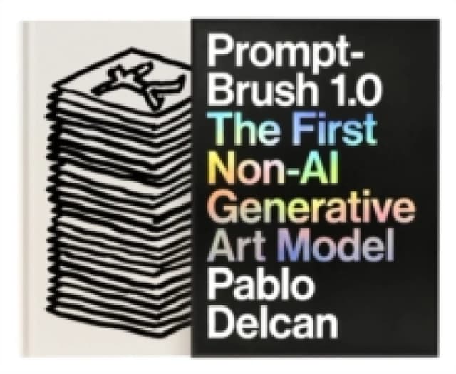 Prompt-Brush 1.0 : The First Non-AI Generative Art Model Hardback