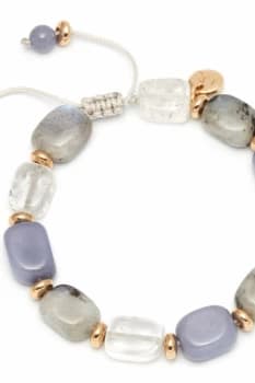 Lola Rose Jewellery Quartz & Labradorite Angel Bracelet JEWEL 591669