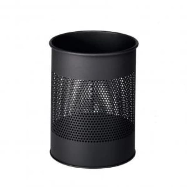 Durable Perforated Bin 15L Charcoal