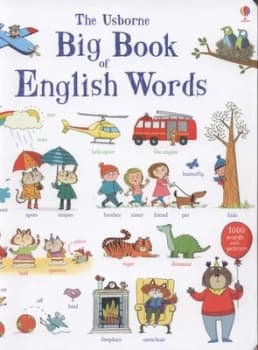 The Usborne Big Book of English Words by Mairi Mackinnon Hardback