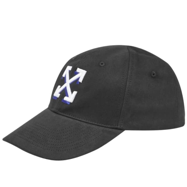 Off-White Arrow Logo Black Cap Black