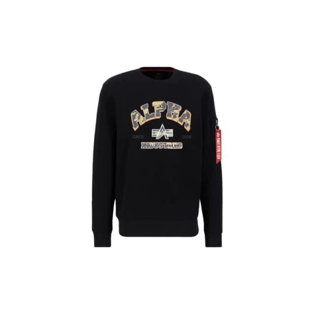 alpha industries Sweatshirt Alpha Industries College Noir Male S