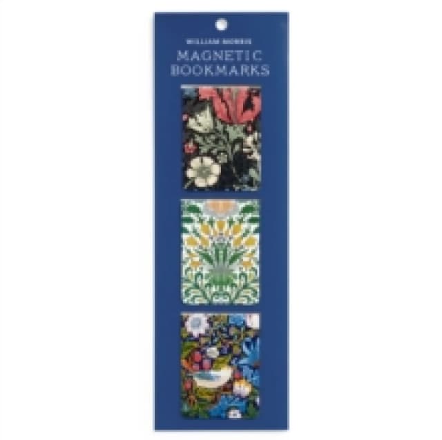 William Morris Magnetic Bookmark Set. Paperback. By Galison Books