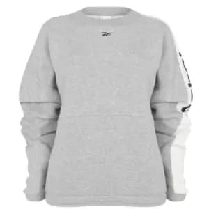 Reebok Logo Crew Sweater Womens - Grey