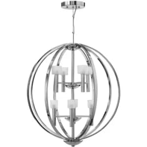 Chandelier Mondo Chrome poli 71,3 Cm
