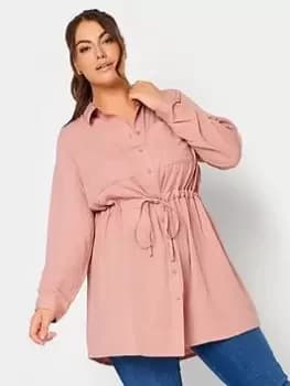 Yours Utility Tunic Rose Pink, Size 20, Women