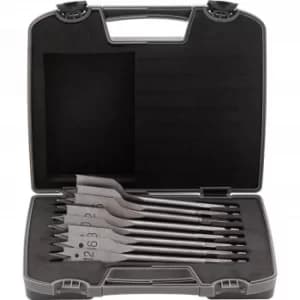 Bahco 9629 8 Piece Flat Wood Drill Bit Set