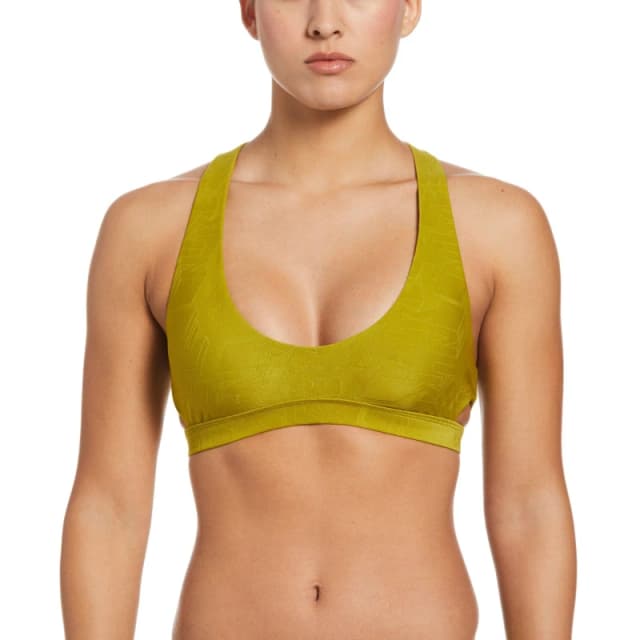 Nike Cutout Bkni Top Moss female 14 (L)