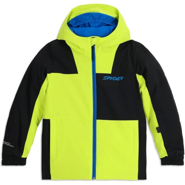 Spyder Kids Slash Ski Jacket Lime male 7-8 (S)