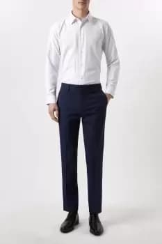 Slim Fit Navy Marl Suit Trousers