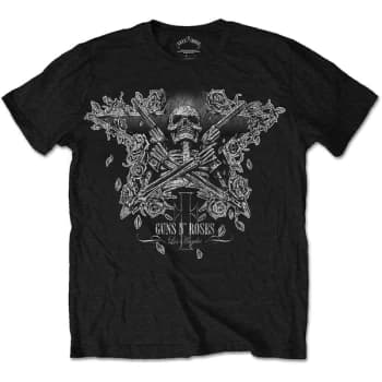 Guns N' Roses - Skeleton Guns Unisex XX-Large T-Shirt - Black