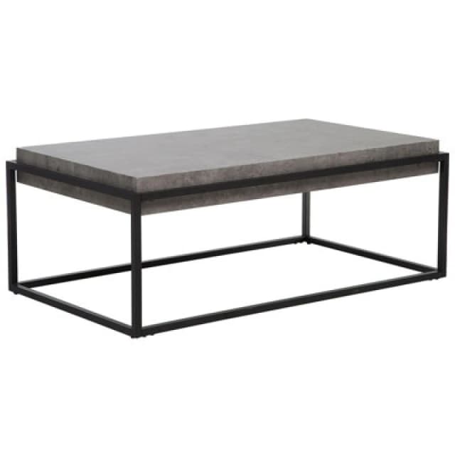 Beliani Coffee Table Altos Grey Concrete Effect