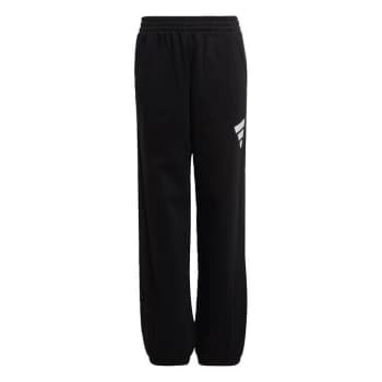 adidas Future Icons 3-Stripes Fleece Joggers Kids - Black