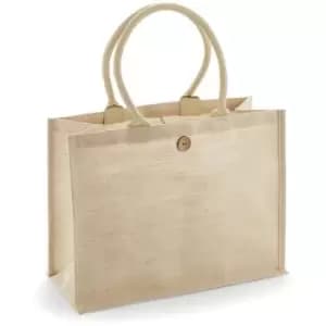 Westford Mill Juco Shopper Bag (One Size) (Natural) - Natural